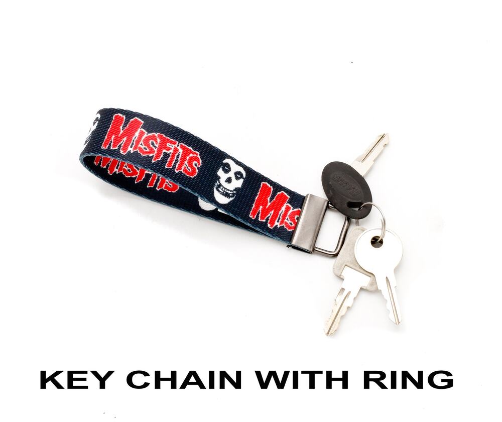 Misfits Fiend Skull Official heavy duty Keychain punk